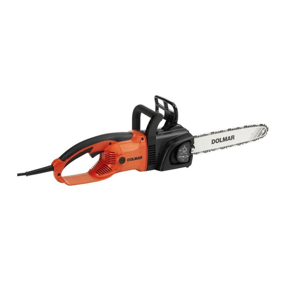 User Manuals: Dolmar ES-173 A Electric Chain Saw