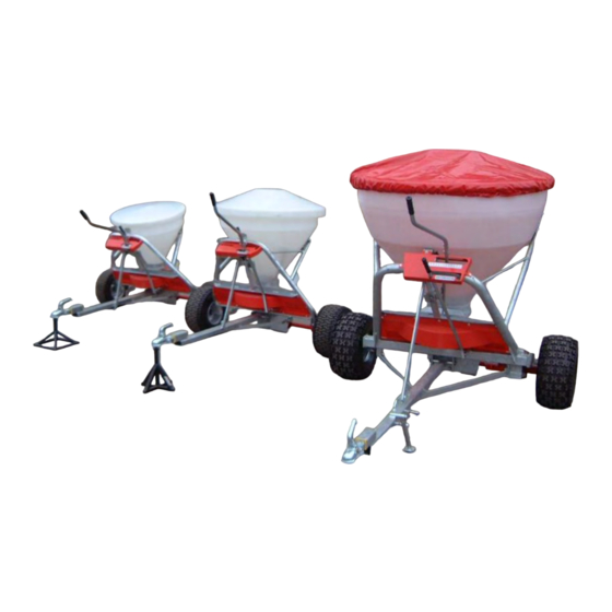 Logic LDS120 Trailed Salt Spreader Manuals