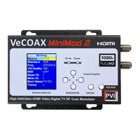 PVI Vecoax MiniMod 3 Manual