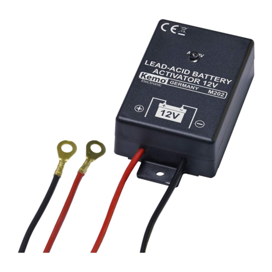 Kemo M202 Manual