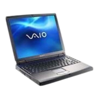 Sony PCG-FX701 Specifications