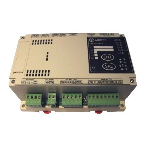 Airpes ALE-100/T Instruction Manual