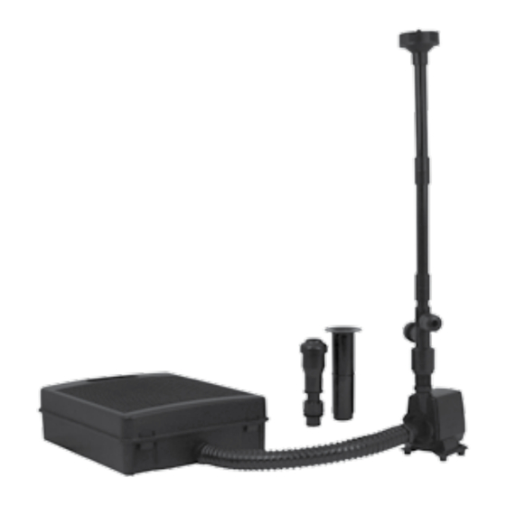 Tetra Pond 325 GPH Quick Start Manual