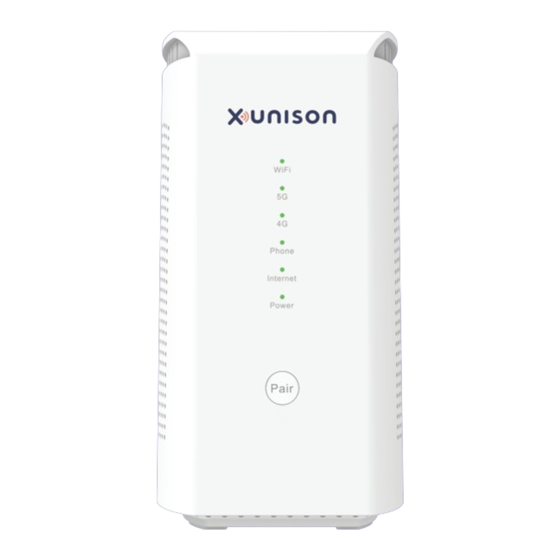Xunison Hub D60 5G Quick Start Manual