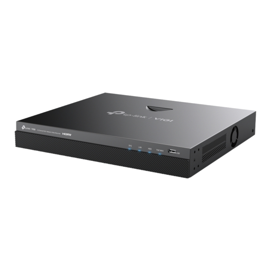 TP-Link VIGI NVR2016H-16MP Installation Manual