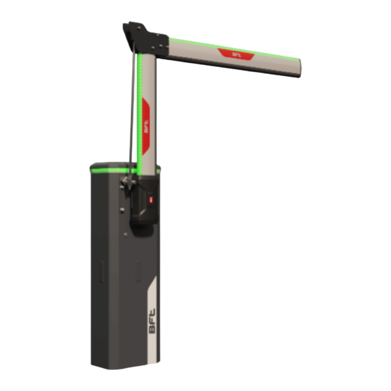 BFT ART90 BAR PS Installation And User Manual