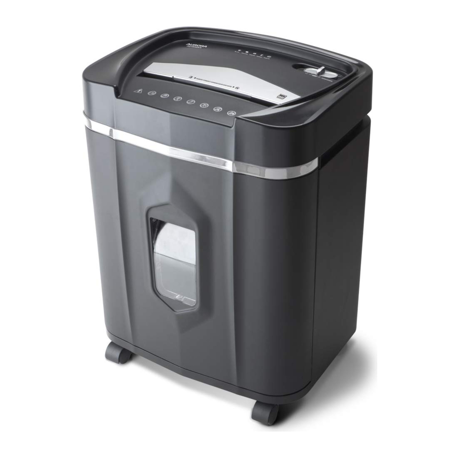 Aurora AU1640XA - Basket Shredder Manual