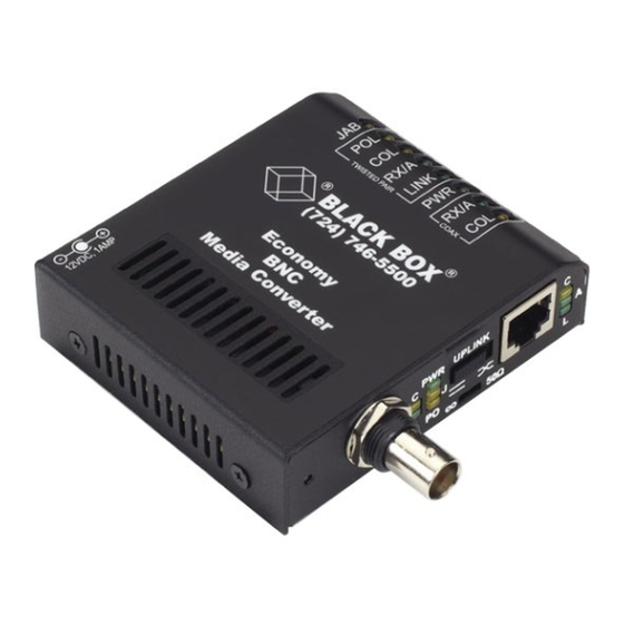 Black Box LE1502A-R3 Installation And User Manual