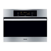 Miele DG 4086 BRWS Operating And Installation Manual