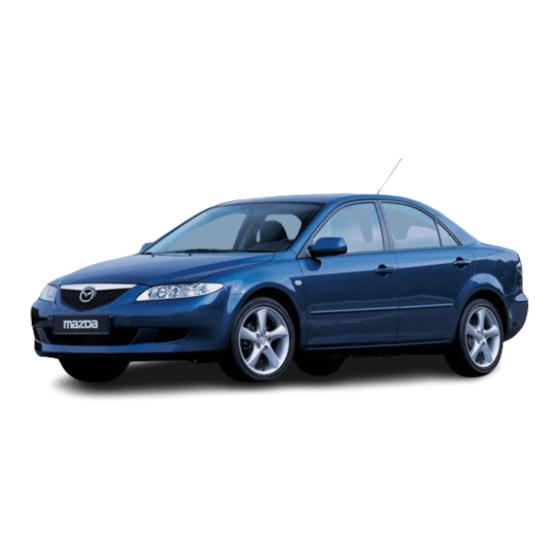 Mazda 2002 6 Workshop Manual