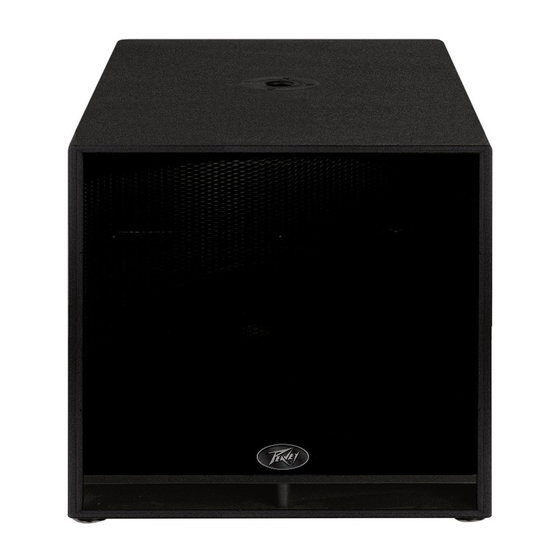 Peavey EuroSys 115 Operating Instructions Manual