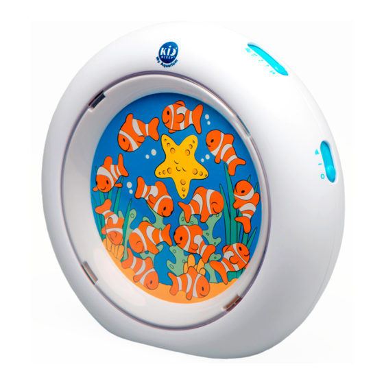 Claessens' Kids Kid’Sleep Aquarium Quick Start Manual