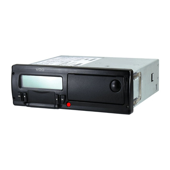 VDO BVDR User Manual/Instructions