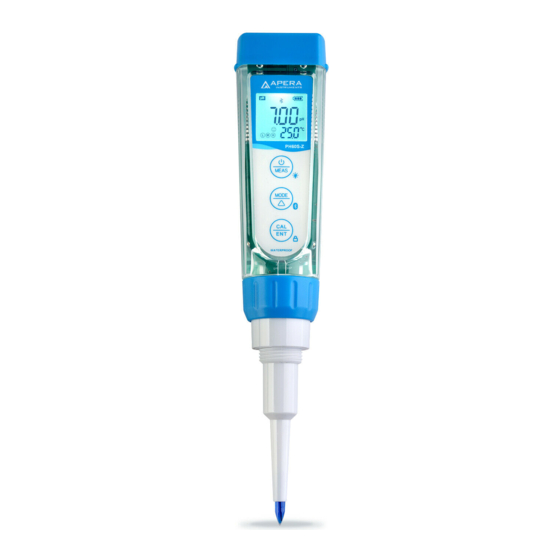 Apera Instruments ZenTest PH60S-Z Instruction Manual