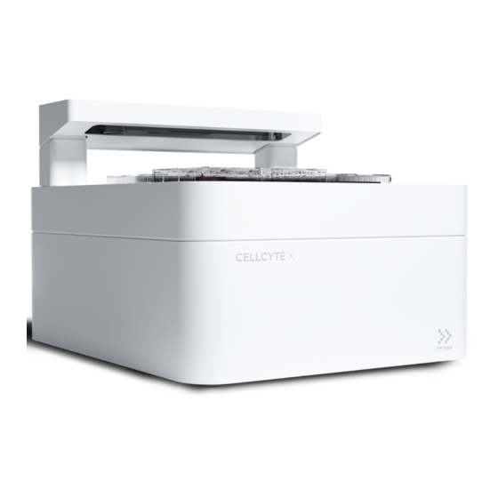 Bico ECHO CELLCYTE X Quick Start Manual