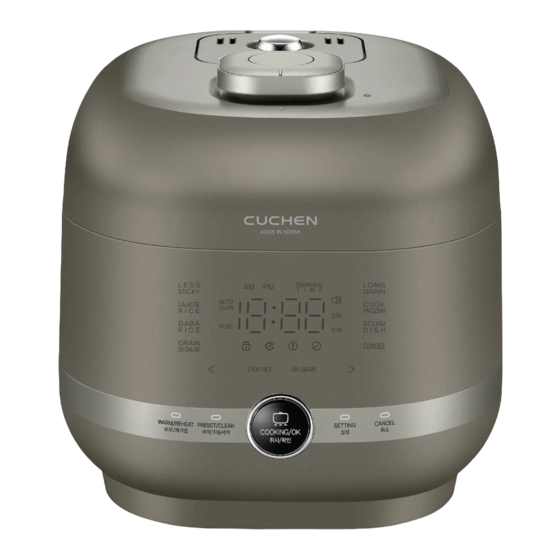 Cuchen CJH-PM0601iPUS Series Instruction Manual