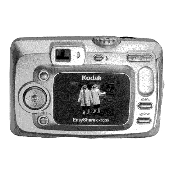 Kodak EASYSHARE CX6230 User Manual