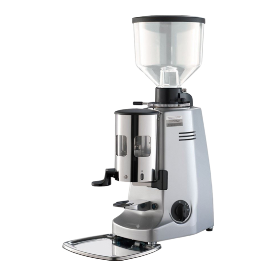Mazzer  Major Specification