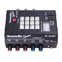 Jk Audio RemoteMix Sport User Manual