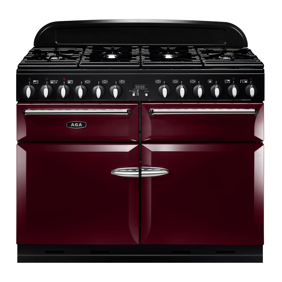 AGA Masterchef User Manual