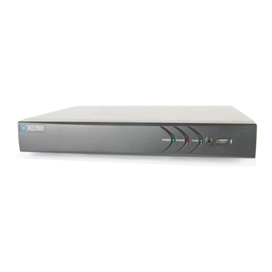 ALIBI ALI-HVR3000H Series User Manual