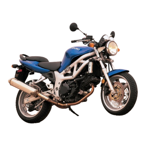 Suzuki 1999 SV650 Motorcycle Manuals