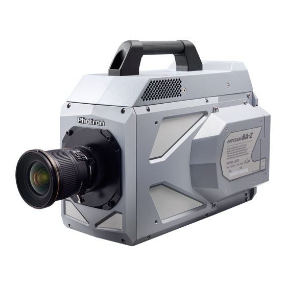 Photron FASTCAM User Manual