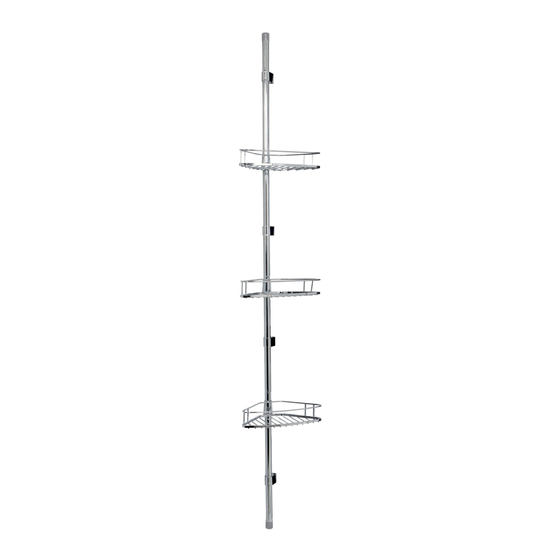 Croydex Triple Corner Basket Set Manual