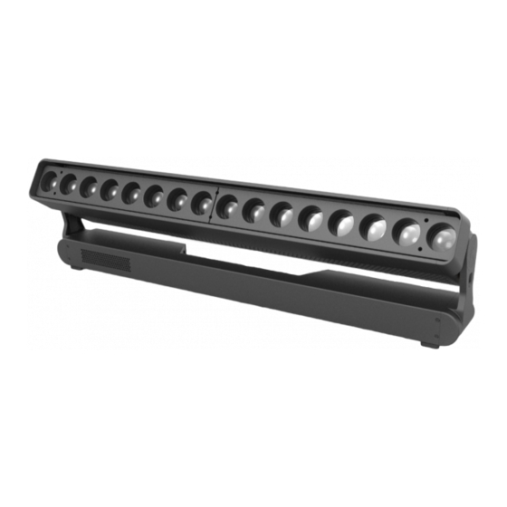 Claypaky TAMBORA BATTEN ROUND Instruction Manual