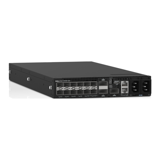 Dell EMC S4112-ON Series Manuals