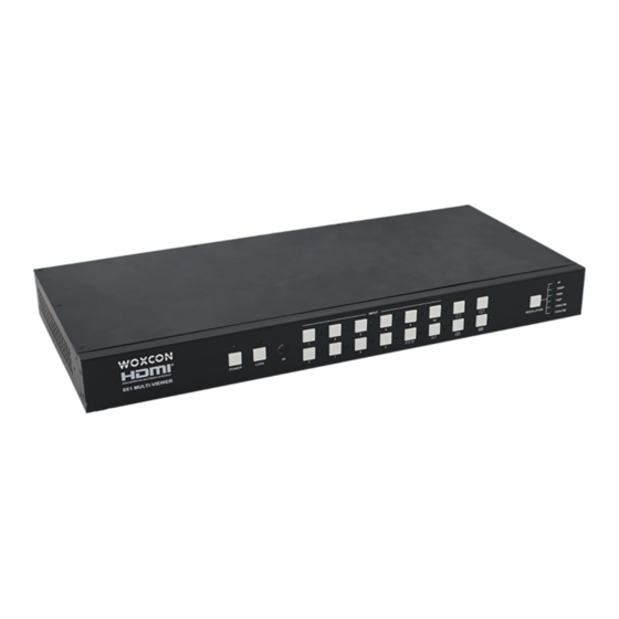 Woxcon SE-891MV User Manual