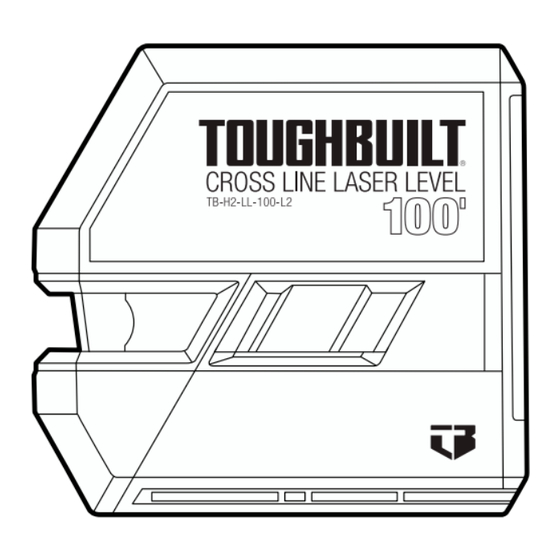 TOUGHBUILT TB-H2-LL-100-L2 Operating/Safety Instructions Manual