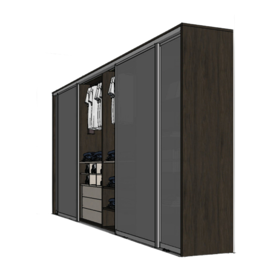 Santalucia Mobili QUADRA California Closet Manual