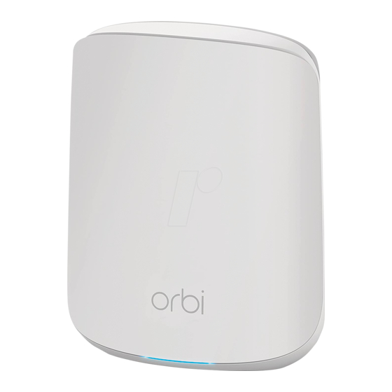 NETGEAR Orbi Wi-Fi 6 Quick Start Manual