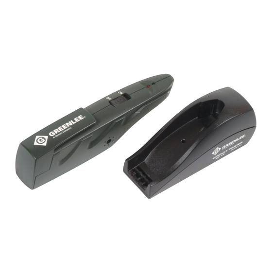 Greenlee CS-2072 Instruction Manual