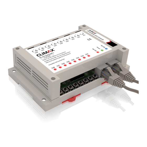 Climax GatewayPro CL-DR-GWP Installation Manual