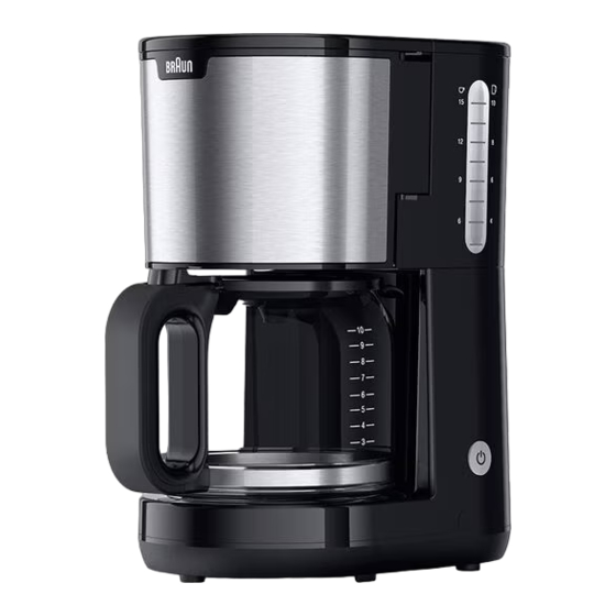 Braun PurShine KF101BI Manual