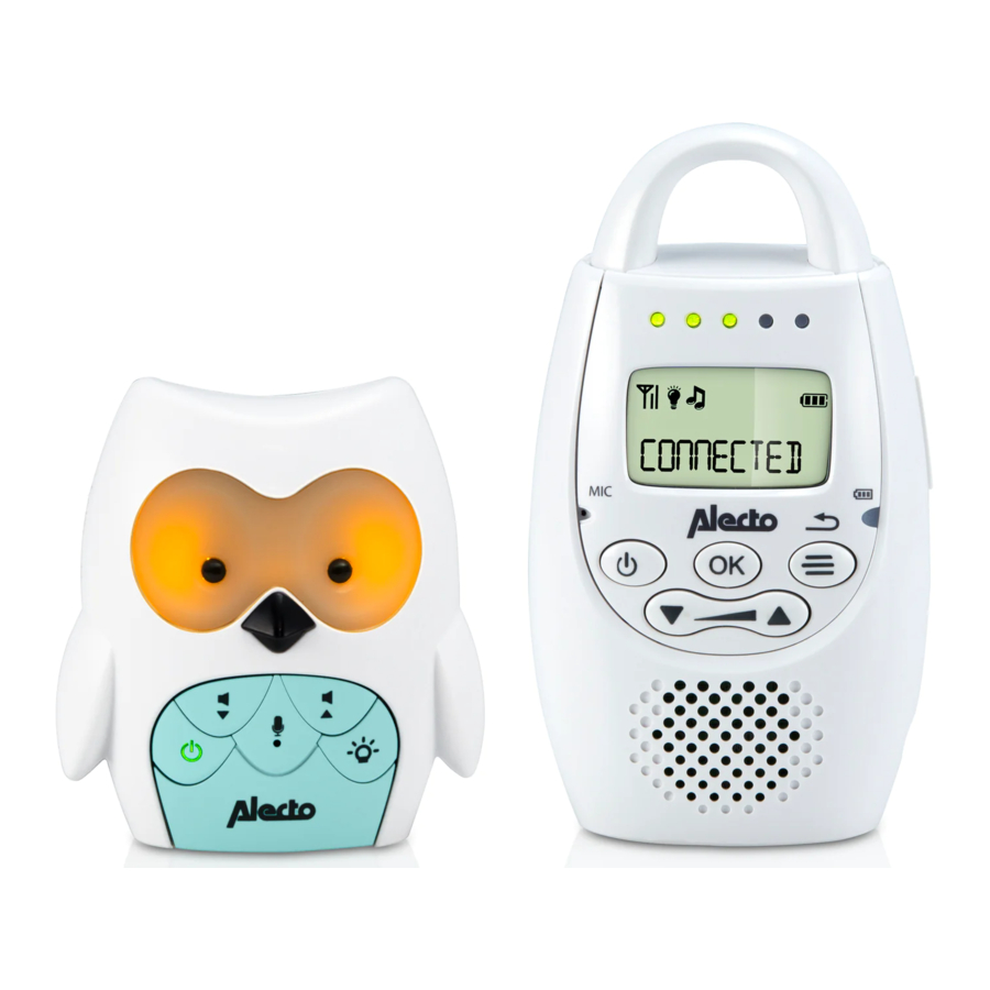 Alecto DBX-84 - Baby Monitor Manual