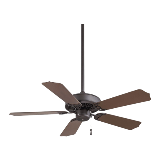 Minka Group minkaAire Sundance F572-ORB Manuals