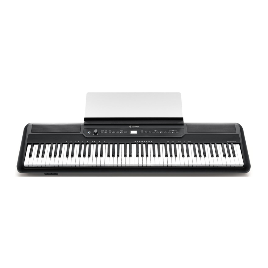 Donner SE-1 - Digital Piano Manual