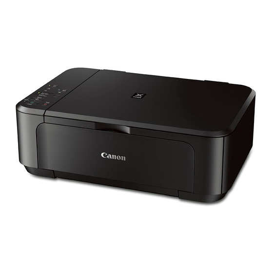 Canon Pixma MG3500 Series Getting Started Manual