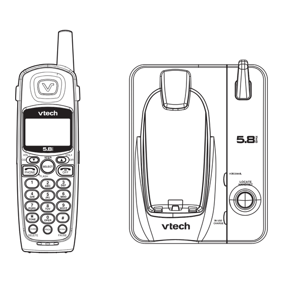 VTech CordlessTelephone Manual