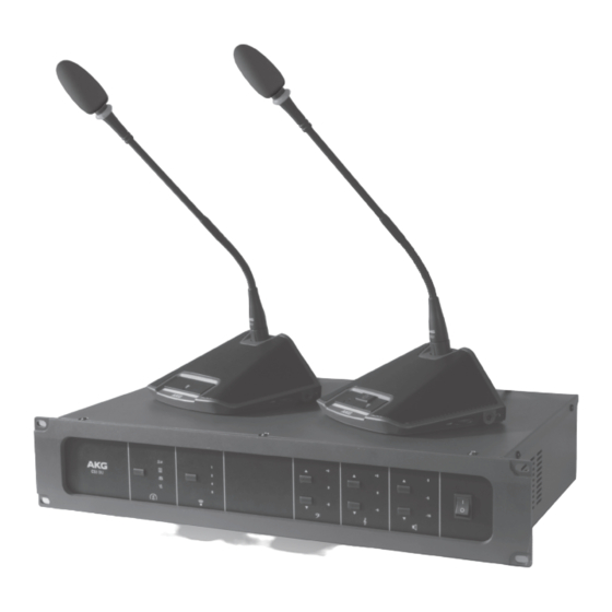 AKG CS3 Instruction Manual