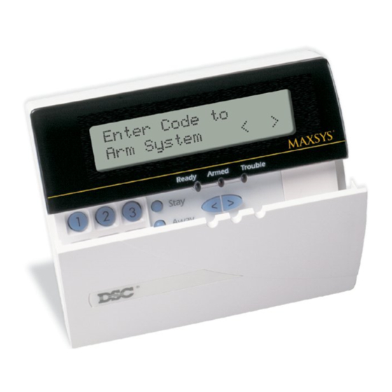 Elan DSC MAXSYS Series Integration Notes