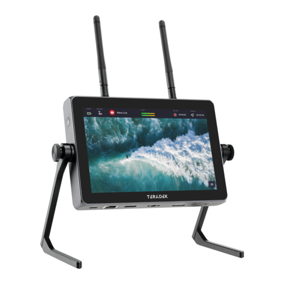 Teradek Wave Quick Start Manual