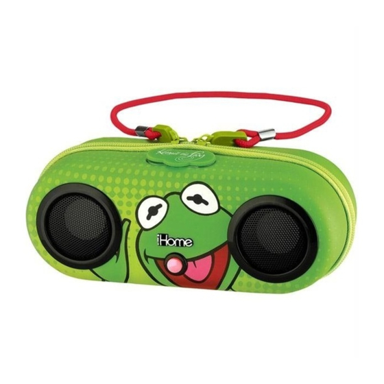 eKids DISNEY iHOME DF-M13 Quick Start Manual