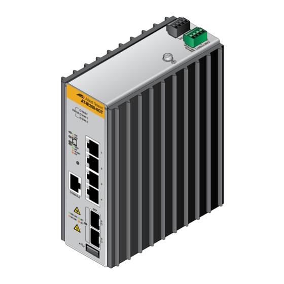 Allied Telesis IE200 Series Installation Manual