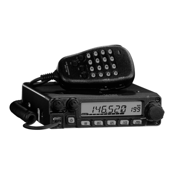 Yaesu FT-1802M Operating Manual