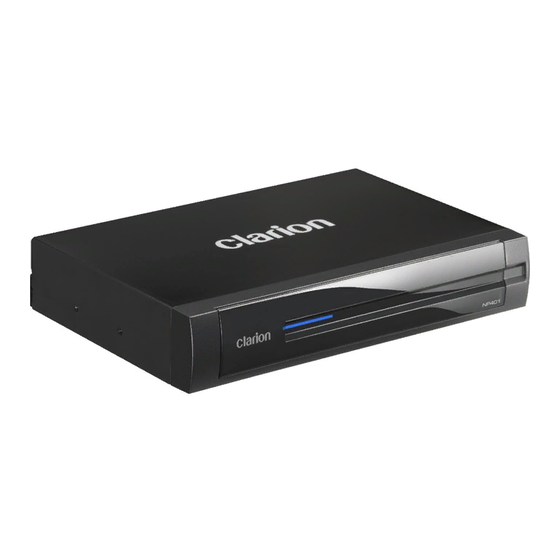 Clarion NP401 Owner's Manual & Installation Manual