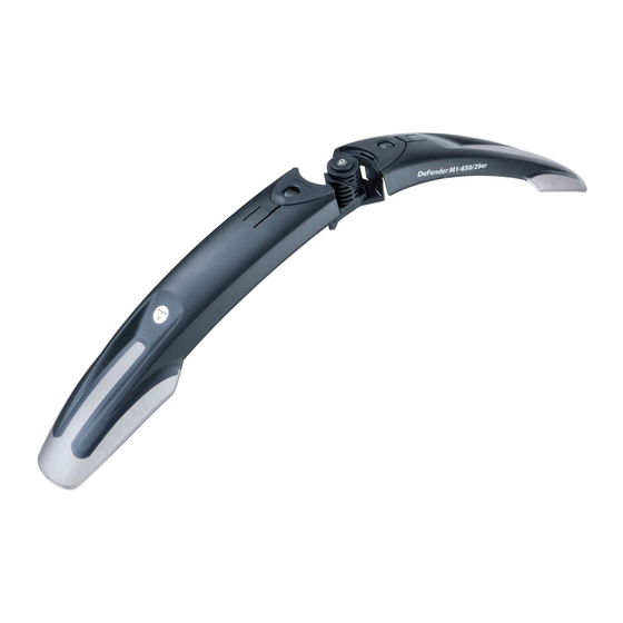 Topeak DeFender M1 User Manual